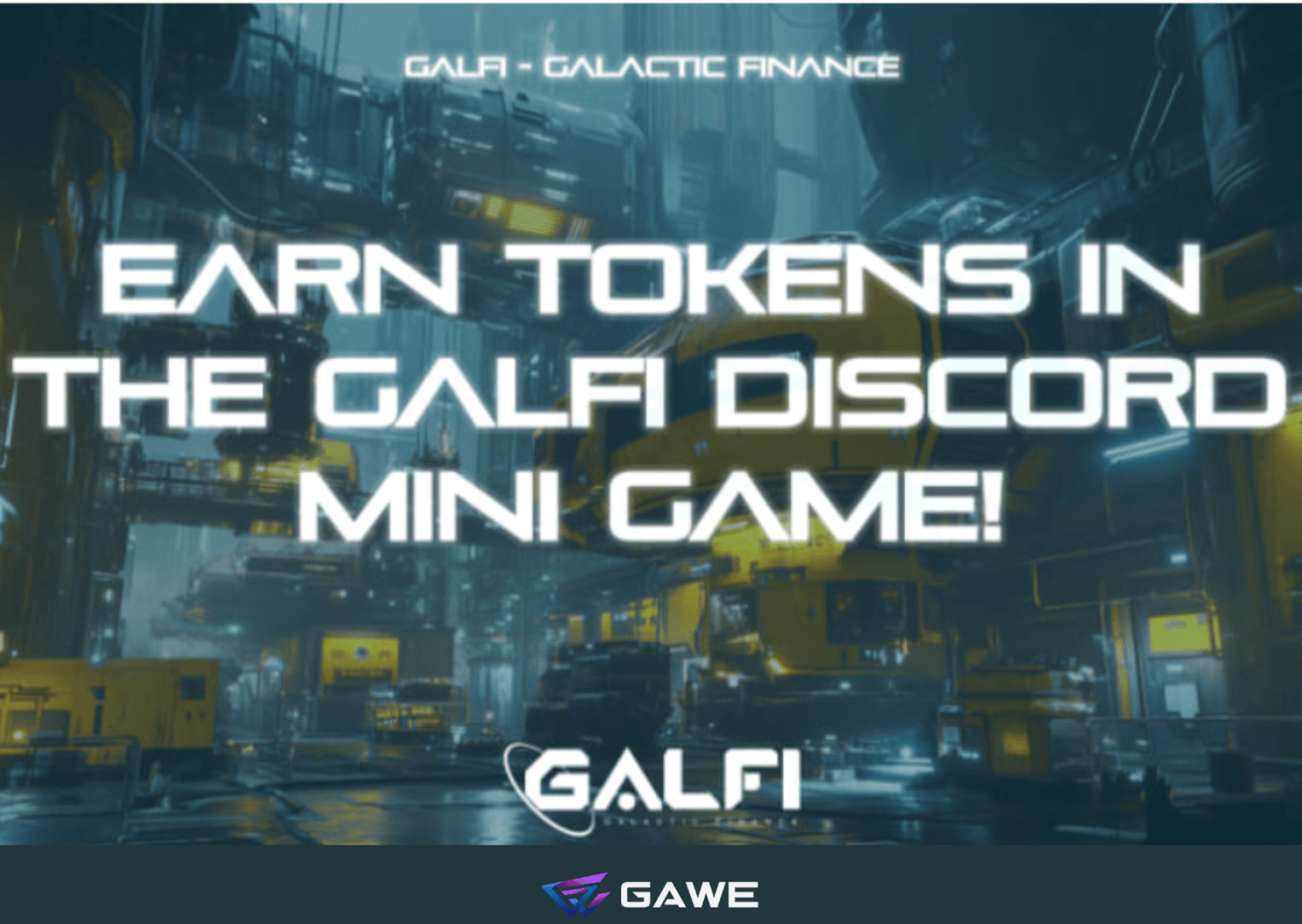 GalFi Discord RPG：免費挖礦 建設星際帝國