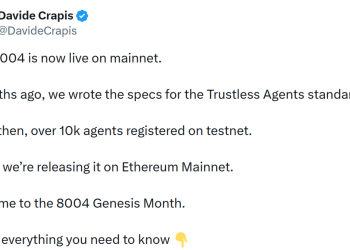 AI Agent 时代的新船票：力推 ERC-8004，以太坊在押注什么？