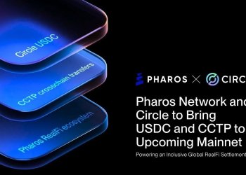 金融型公链Pharos Network宣布与Circle合作部署USDC与CCTP至主网，进一步构建普惠式全球RealFi结算层