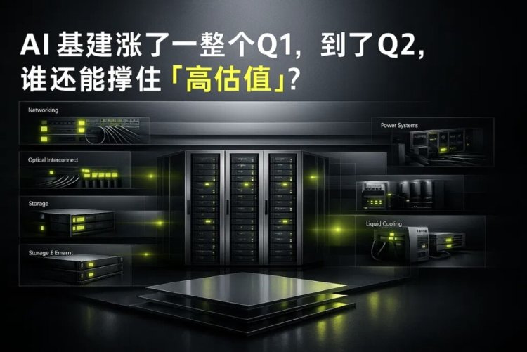 AI 基建涨了一整个 Q1，到了 Q2，谁还能撑住「高估值」？