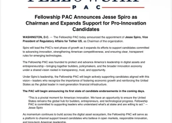 Tether高管掌舵第二大加密PAC，3亿美元押注中期选举