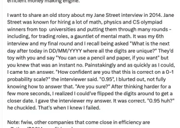 华尔街最难进的公司：年赚400亿的Jane Street，面试题有多变态？