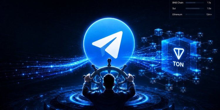Telegram亲自接管TON，社交流量改写公链叙事