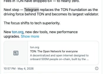 涨超100%后看TON：降费、提速与验证者身份，这次不一样？