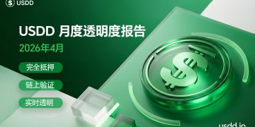 USDD发布4月月度透明度报告：供应规模与收益创新高，储备结构持续优化