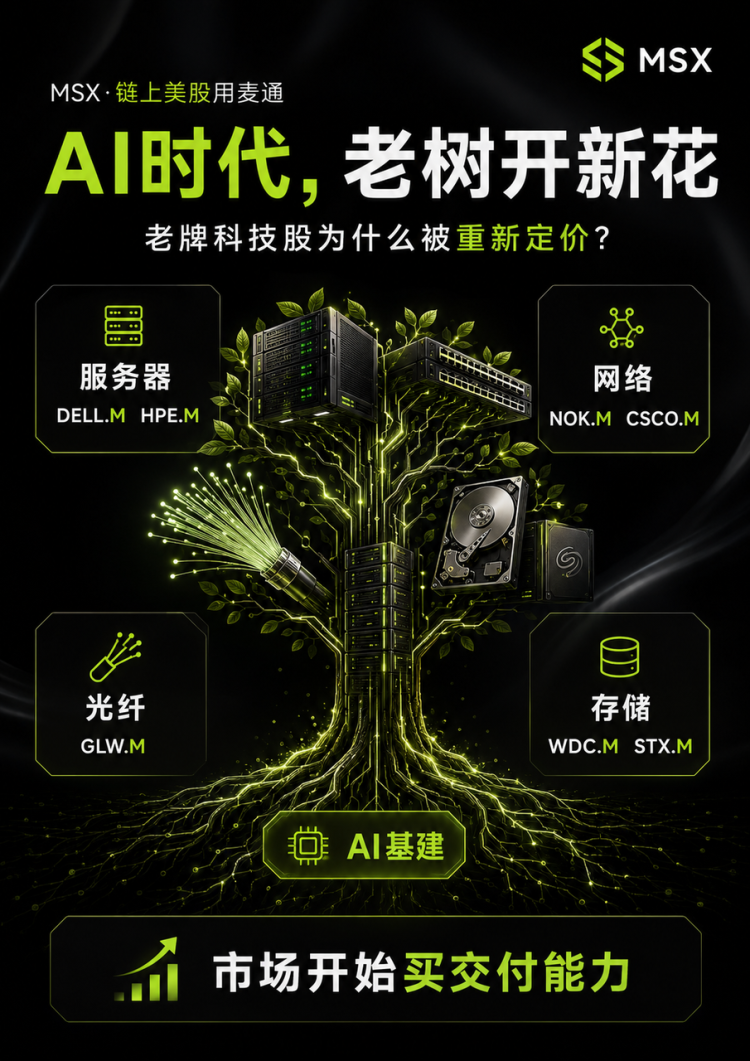 「老登股」变「新贵」：从戴尔到诺基亚，AI 如何重估旧基础设施？