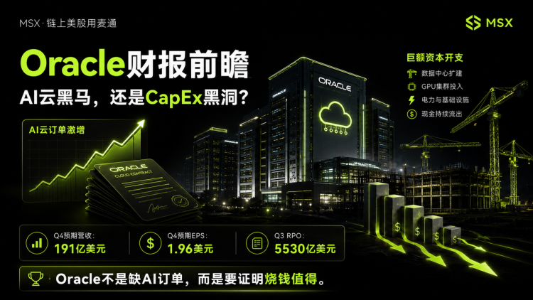 Oracle 财报背后:AI 云订单爆表后,钱从哪里赚回来?