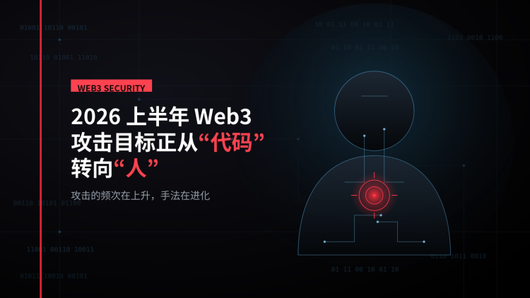 近九成被盗资金无法追回：2026上半年Web3攻击目标正从“代码”转向“人”