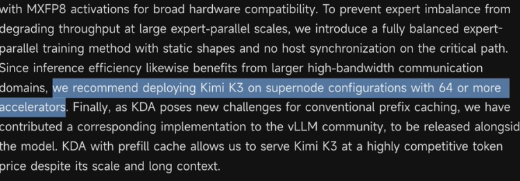 SemiAnalysis:Kimi K3的KDA机制提高注意力效率,但将需要更多的GPU、HBM、DRAM和网络,而非更少