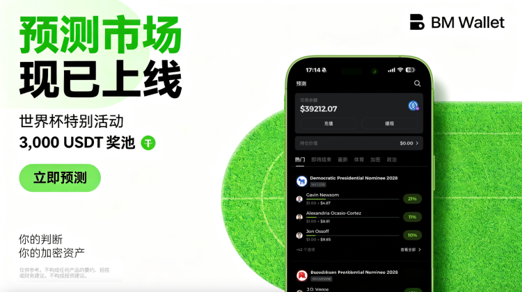 BM Wallet上线预测市场,重构Web3用户使用体验