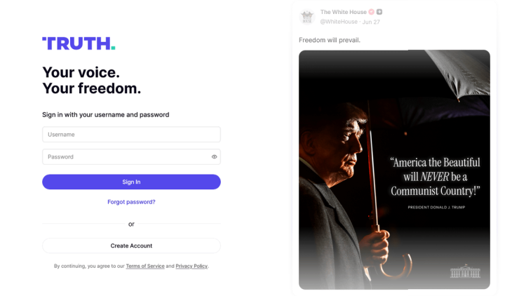 特朗普的帖子论毫秒卖给华尔街，细数Truth Social母公司的「影响力生意经」