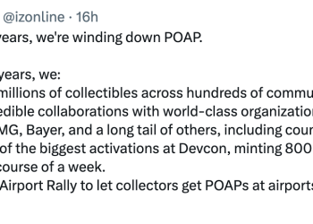 POAP关停，一场链上纪念章实验的落幕